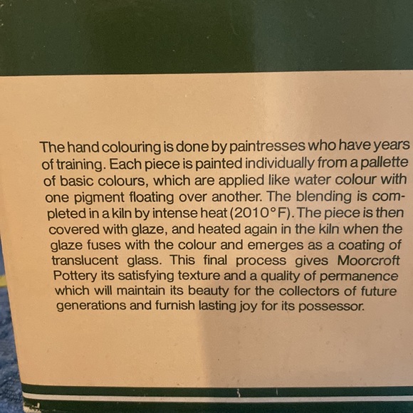 Moorcroft England Vases New in Box - Picture 9 of 9